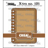 Crealies X-tra Dies no. 121 ATC Notebook Vertical