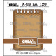 Crealies X-tra Dies no. 120 ATC Notebook Horizontal