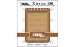 Crealies X-tra Dies no. 120 ATC Notebook Horizontal