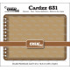 Crealies Cardzz Dies no. 631 Double Card Notebook 14,5 x 10,5 cm with Rounded Corners