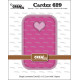 Crealies Cardzz Dies no. 629 Single Card Lovenote
