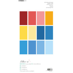 Studio Light Creative Craftlab Essentials Unicolor Paper Pad Happiness