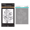 Spellbinders Yana's Tulips Press + Foil Plate and Stencil Bundle Tulips and Daffodils