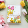 Spellbinders Yana's Tulips Press + Foil Plate and Stencil Bundle Tulips and Daffodils