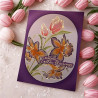 Spellbinders Yana's Tulips Press + Foil Plate and Stencil Bundle Tulips and Daffodils