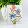 Spellbinders Yana's Tulips Press + Foil Plate and Stencil Bundle Tulips and Daffodils