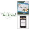 Spellbinders Upright Italic Everyday Sentiments Press + Foil Plate Thank You!