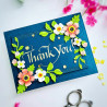 Spellbinders Upright Italic Everyday Sentiments Press + Foil Plate Thank You!