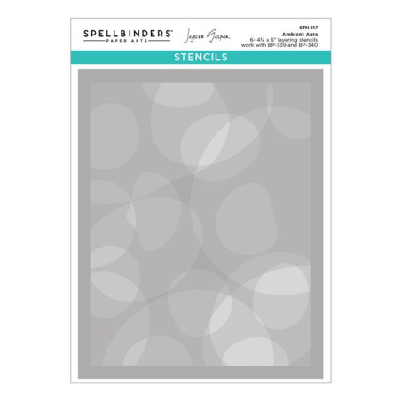 Spellbinders All My Senses Stencils Ambient Aura