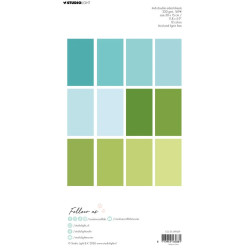 Studio Light Creative Craftlab Essentials Unicolor Paper Pad No Blue No Green