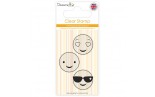 Dovecraft Clear Stamp Smiley Stamp Shades