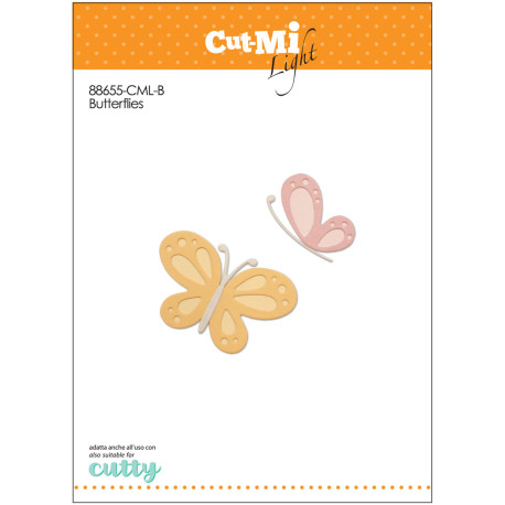 Fustelle Cut-Mi 88655-CML-B Butterflies