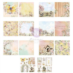 Prima Marketing Among the Wildflowers Paper Pad 30x30cm