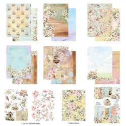 Prima Marketing Among the Wildflowers Paper Pad 15x20cm