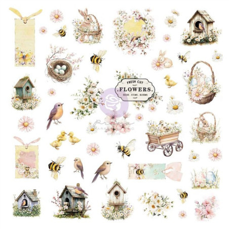 Prima Marketing Among the Wildflowers Ephemera 96pz