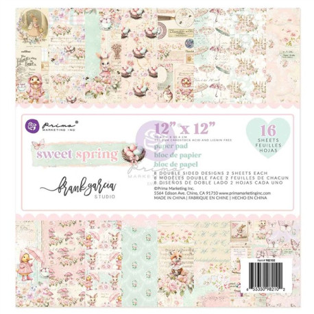 Prima Marketing Sweet Spring Paper Pad 30x30cm