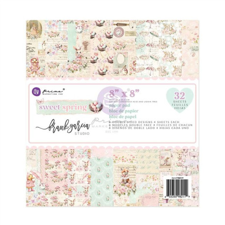 Prima Marketing Sweet Spring Paper Pad 20x20cm