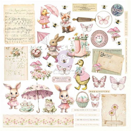 Prima Marketing Sweet Spring Ephemera Sweet Spring 88pz