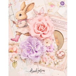 Prima Marketing Sweet Spring Flowers Beautiful Nest 6pz