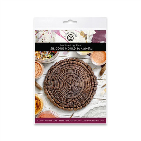 Cosmic Shimmer Silicone Mould Medium Log Slice