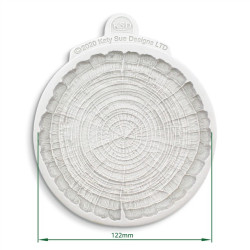 Cosmic Shimmer Silicone Mould Medium Log Slice
