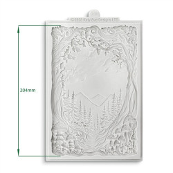 Cosmic Shimmer Silicone Mould Enchanted Forest Scene