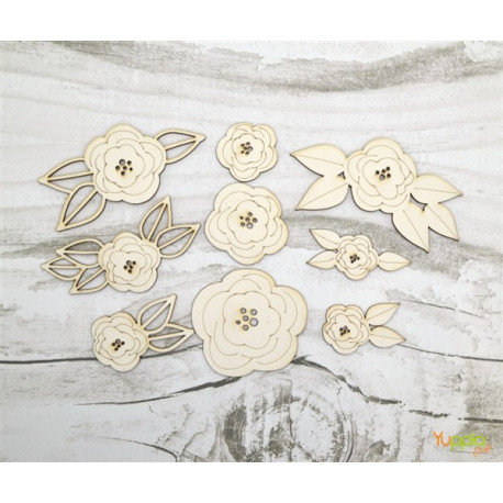 YupplaCraft Legnetti Allegri ranuncoli