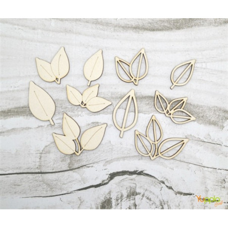 YupplaCraft Legnetti Prime piccole foglie