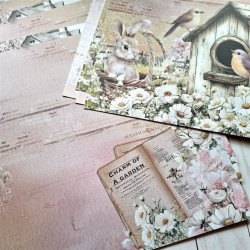 Prima Marketing Among the Wildflowers Paper Pad 30x30cm