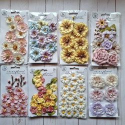 Prima Marketing Among the Wildflowers Flowers Garden Notes 36pz