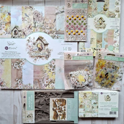 Prima Marketing Among the Wildflowers Say It In Crystals & Enamel dots 48pz