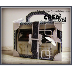 Crealies Create A Box Mini no. 07 Suitcase