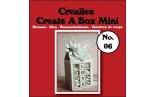 Crealies Create A Box MINI no. 06 Milk carton