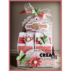 Crealies Create A Box no. 06 Milk carton