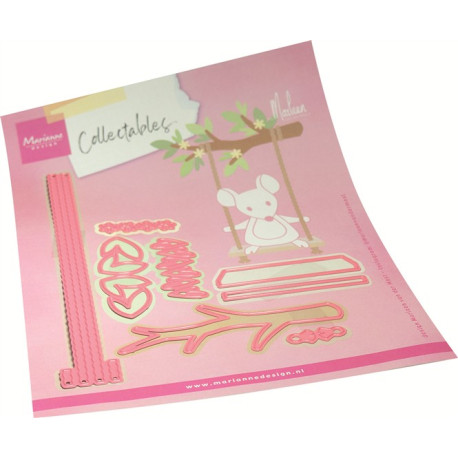 Marianne Design Collectables Swing Set by Marleen