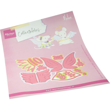 Marianne Design Collectables Angel and Fairy Accessories by Marleen