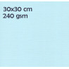 Cartoncino effetto LINO Baby Blue 250 gms 30x30cm