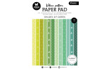 Studio Light Shades of Green A5 Vellum Pattern Paper Pad