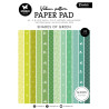 Studio Light Shades of Green A5 Vellum Pattern Paper Pad