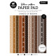 Studio Light Shades of Brown A5 Vellum Pattern Paper Pad