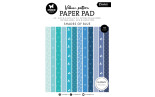 Studio Light Shades of Blue A5 Vellum Pattern Paper Pad