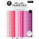 Studio Light Shades of Pink A5 Vellum Pattern Paper Pad