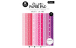 Studio Light Shades of Pink A5 Vellum Pattern Paper Pad