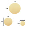 Set Perforatori Cerchi Piccoli 3pz