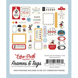 Echo Park Mouse And Me Frames & Tags