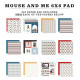 Echo Park Mouse And Me Paper Pad 15x15cm