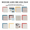 Echo Park Mouse And Me Paper Pad 15x15cm