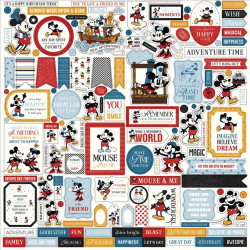 Echo Park Mouse And Me Collection Kit 30x30cm