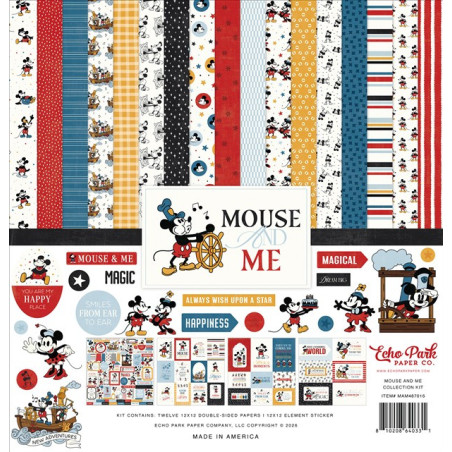 Echo Park Mouse And Me Collection Kit 30x30cm