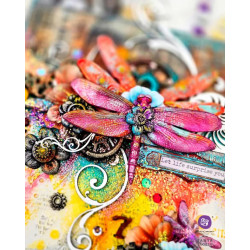 Finnabair Machine Dragonflies Decor Moulds